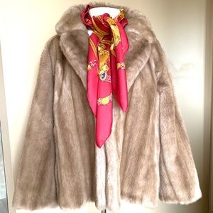 Tissavel Faux Fur Short Jacket